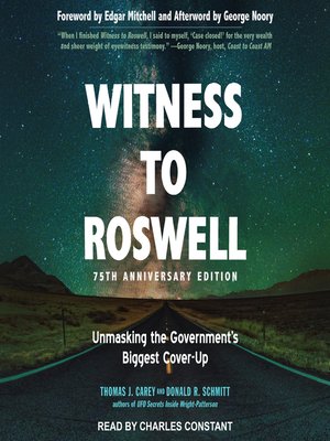 cover image of Witness to Roswell, 75th Anniversary Edition
